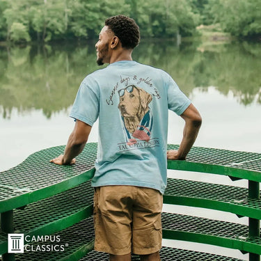 Sig Tau Blue Comfort Colors Retriever Tee | Sigma Tau Gamma | Shirts > Short sleeve t-shirts