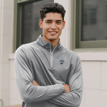 Sig Tau Peter Millar Perth Stretch Quarter Zip Sigma Tau Gamma