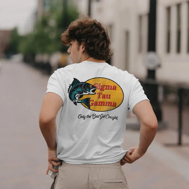 Sig Tau Largemouth Bass Short Sleeve Tee Sigma Tau Gamma