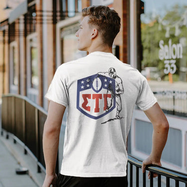 Sig Tau Touchdown Tradition Short Sleeve Tee Sigma Tau Gamma