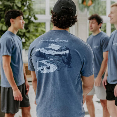 Sigma Tau Gamma fraternity merch, Comfort Colors Tradition Runs Deep Short Sleeve Tee.