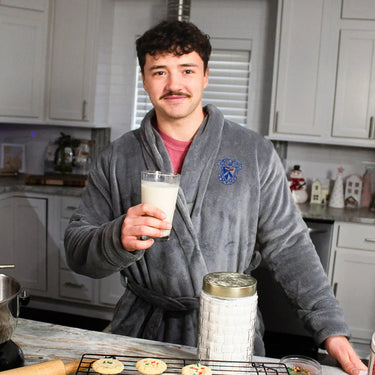 Sig Tau Personalized Charcoal Ultra Soft Robe Sigma Tau Gamma