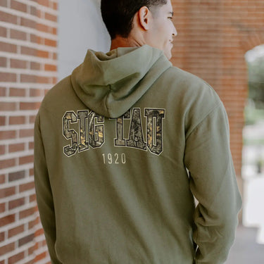 Sig Tau Tactical Camo Hoodie Sigma Tau Gamma