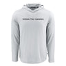 Sig Tau Frat Cutter & Buck Lightweight Performance Hoodie.