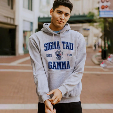 Sig Tau Classic Crest Hoodie Sigma Tau Gamma