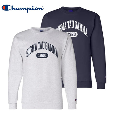Sig Tau Champion Collegiate Crewneck