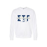 Sig Tau Golden Letters Crewneck Sigma Tau Gamma