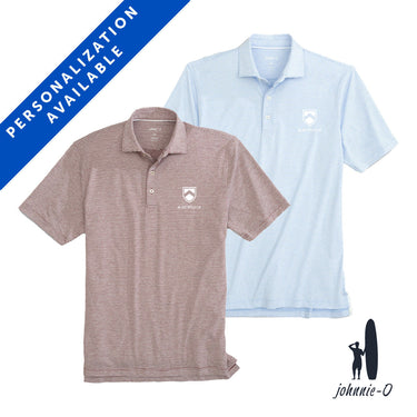 Sig Tau Personalized Johnnie-O Striped Polo