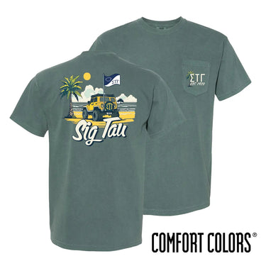 Sig Tau Coastal Cruiser Short Sleeve Tee Sigma Tau Gamma