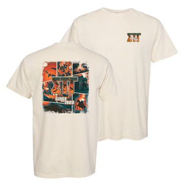 New! Sig Tau Halloween Heist Tee