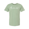 Sig Tau Sage Green Mom Tee Sigma Tau Gamma
