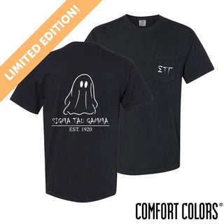 Limited Edition Sig Tau Black Ghost Short Sleeve Tee Sigma Tau Gamma