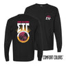 Sig Tau Retro Worldwide Long Sleeve Tee Sigma Tau Gamma