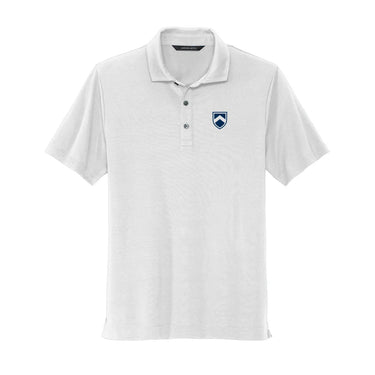Sig Tau White Badge Polo Sigma Tau Gamma
