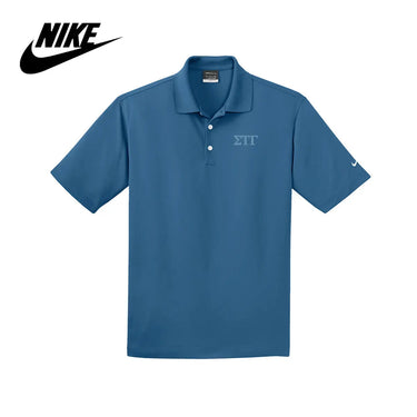 Sig Tau Nike Embroidered Performance Polo Sigma Tau Gamma
