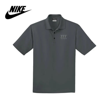 Sig Tau Nike Embroidered Performance Polo Sigma Tau Gamma