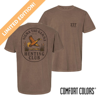 New! Sig Tau Hunting Club Short Sleeve Tee Sigma Tau Gamma