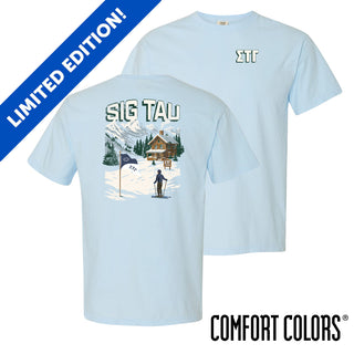 Sig Tau Alpine Lodge Short Sleeve Tee