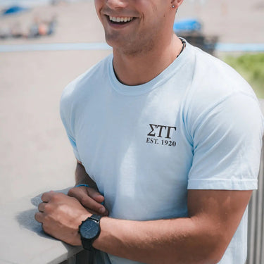 Sig Tau Bucket Hat Retriever Tee Sigma Tau Gamma