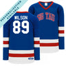 Sig Tau Personalized Patriotic Hockey Jersey Sigma Tau Gamma