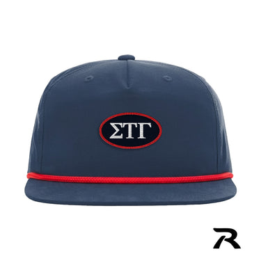 New! Sigma Tau Richardson Rope Hat with Patch