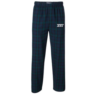 Sig Tau Blackwatch Plaid Flannel Pants
