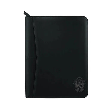 Sig Tau Zippered Crest Padfolio | Sigma Tau Gamma | Office products > Portfolio cases