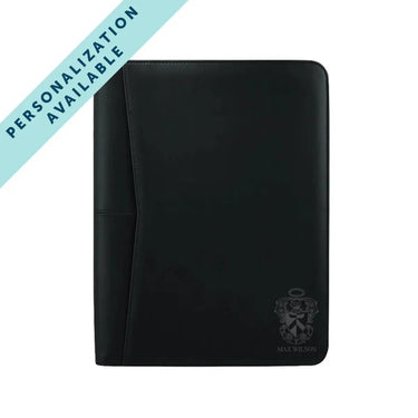 Sig Tau Zippered Crest Padfolio | Sigma Tau Gamma | Office products > Portfolio cases