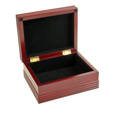 New! Sig Tau Deluxe Engraved Rosewood Box Sigma Tau Gamma